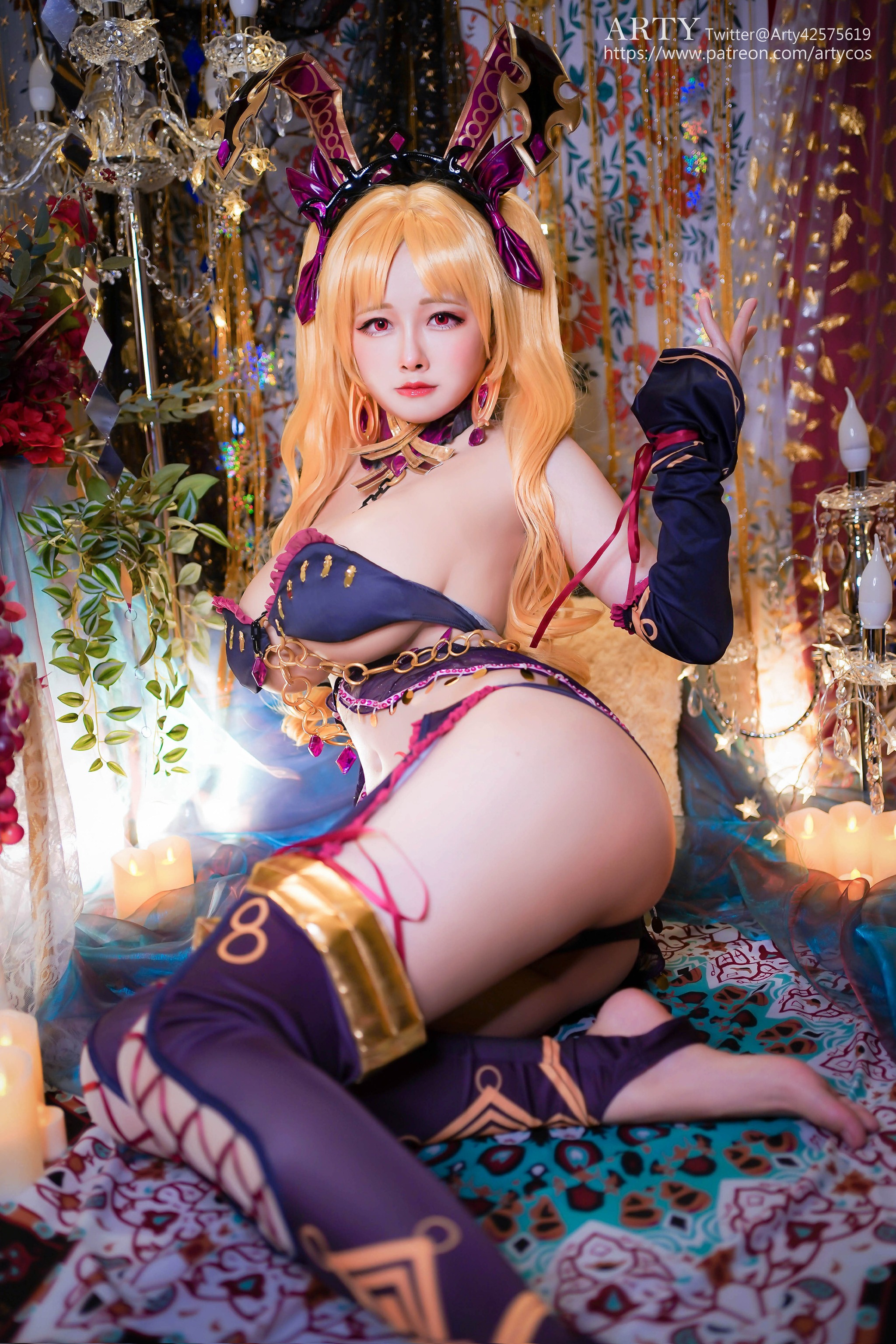图片[1]-Arty亚缇 – NO.028 Ereshkigal bunny suit ver. (Fate Grand Order)[21P]-XikXak